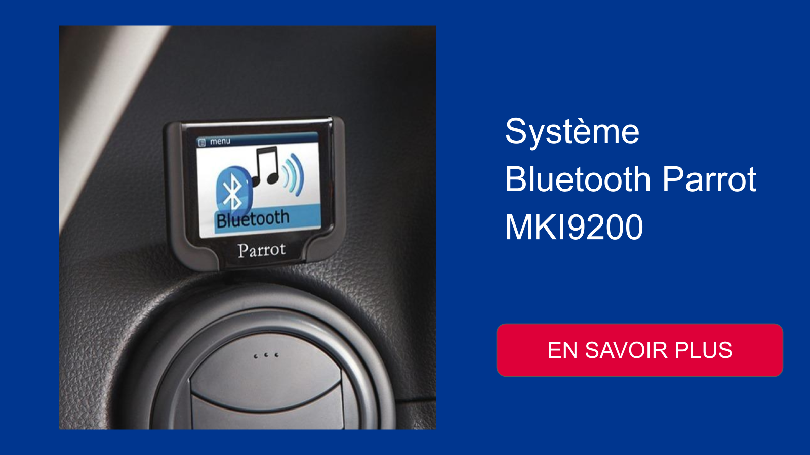 Système Bluetooth Parrot MKI9200